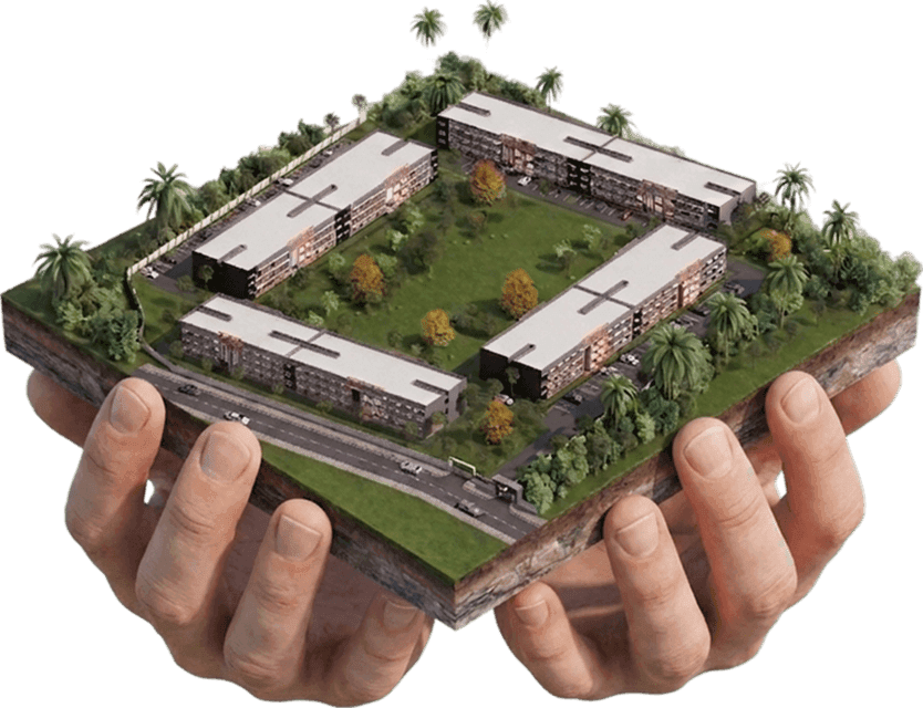StarClyde Hands holding 3D model